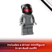 LEGO Speed Champions Audi Revolut F1 Team R26 Race Car Building Set, 216 Pieces, Multicolor, 6588757