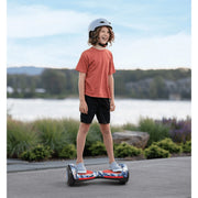 Sonic HOVPL103211-V1 the Hedgehog Hoverboard with 3D LED Light up Wheels, Hoverboard, Blue