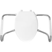 BEMIS Medic-Aid STA-TITE Elongated Closed Front Toilet Seat in White-MA2100T 000
