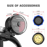 ARCCAPTAIN 10ft 150 Amp Spool Gun for Aluminum MIG Welding, Black, spool gun-27