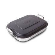 All-Clad Stainless Steel Lasagna Pan with BPA-Free Lid, 12 x 15 x 2.75 Inch, Oven and Broiler Safe
