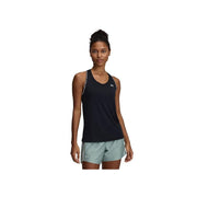 Under Armour Tech Knockout Women's Athletic Tank Top, Moisture-Wicking, 4-Way Stretch, Black and White, Large, 1389851-001