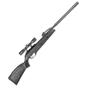 Gamo 611006875554 Swarm Whisper 22 Pellet Brake Open 4x32mm Black All Weather Synthetic Stock