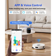 Redkey Redkey R11 2-in-1 Robot Vacuum and Mop, 15000Pa Suction Power, LDS Laser Navigation Self-Empty Robot Vacuum