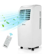 Ktaxon 115V 9000BTU Portable Air Conditioner w/ Dehumidifier Function and Remote, White