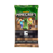 Panini Minecraft 2024 Mega Box, 72 Official Trading Cards, Limited-Edition Parallels, Multi-Colored, 12 Packs