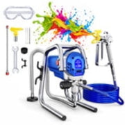Rvchic KF370064-01TM-R 1200W 3300PSI Airless Paint Sprayer with Extension Rod