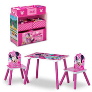 Delta Children 99579MN Disney Minnie Mouse 4 Piece Playroom Solution
