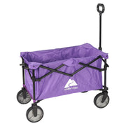 Ozark Trail TR-21830SP Multi-Purpose Big Bucket Cart, Purple Wagon, Purple