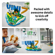 LEGO Editions Vini Jr. Soccer Highlights Building Set, 510 Pieces, Multicolor, 43027