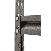 Muscle Rack 0001756711485 5-Shelf Steel Shelving, Silver-Vein, 18