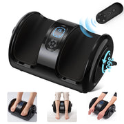 Anqdy Foot Rolling Massager Machine with Heated Therapy, Remote Control, Portable Design, Black