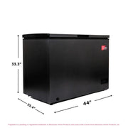Frigidaire 10.0 Cu. ft. Chest Freezer, Granite Design