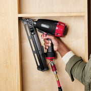 Hyper Tough 15 Gauge Pneumatic Angle Finish Nailer, 2-1/2 in, Black, Ergonomic Soft Grip, DA1564V
