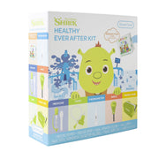 Smart Care Shrek Healthy Ever After Baby Healthcare Kit, 7-Piece Newborn Essentials with Digital Thermometer, Nasal Aspirator, Infant Clippers, Medicine Spoon, Dropper, Travel Case