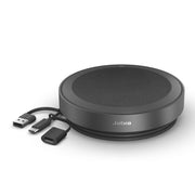 Jabra Speak2 75 Wireless Bluetooth Speakerphone, 4 Noise-Cancelling Microphones, 65mm Speakers, USB-A and USB-C, Microsoft Teams Certified, Dark Gray, 2775-109-01