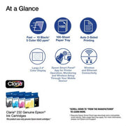 Epson Expression Home XP-4200 Wireless Color All-in-One Printer with Scan, Copy, Automatic 2-Sided Printing Black
