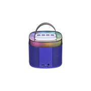 Aiwa AI6029-RBLU Light up Wireless Karaoke Speaker, Rockstar Blue