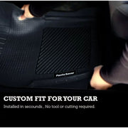 Koolatron 1205153 Heavy Duty Weather Pants Saver Custom Fit Car Floor Mats For HONDA CRV 2015, 4 Pc Beige