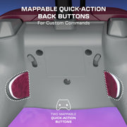 Turtle Beach Rematch Advanced Wired Gaming Controller, Kyoto Bloom Lenticular Design, True Hall Effect Hair Triggers, Mappable Back Buttons, Dual Rumble Motors, 8ft USB-C Cable
