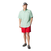 Columbia Sportswear Tamiami II Men's Short Sleeve Button-Down Shirt, Omni-Shade UPF 40 Sun Protection, Omni-Wick Moisture Management, Mint, 2XL, 128705