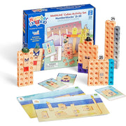 Hand2mind 96321 MathLink Cubes Numberblocks 21-30 Activity Set