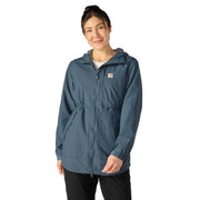 Carhartt Women's Rain Defender Relaxed-Fit Lightweight Coat, Iron Blue, X-Large, 104221