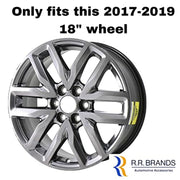 Coast To Coast Impostor Wheel Skins, Gloss Black, 18 Inch, 5 Double Spoke, Set of 4, IMP466BLK
