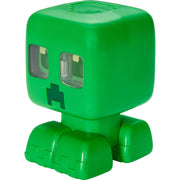 Mattel Minecraft My Pet Creeper Interactive Toy, 5.5-Inch Button-Activated Figure with Lights, Sounds, Exploding Action, Multicolor