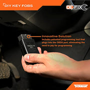 Dorman Keyless Entry Remote 3-Button Replacement for Chrysler Dodge Ram Vehicles, Black, 99360