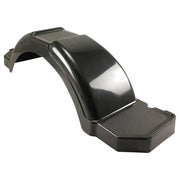 C.E. Smith 19504 Plastic Step Trailer Fender, Black, 14'' Tire