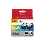 Canon 4981C009 PG275XL/CL276XL Combo Pack Ink Cartridge, Black/Color