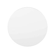 Mainstays Kids Wood Wavy Nightstand Side Table, Durable Rubberwood, Water-Resistant Satin Finish, White, 15.75 in