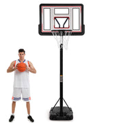 Naipo Basketball Hoop Portable Basketball Goal System with Adjustable Height, No Basketball