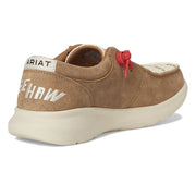 Ariat Hilo Sendero Women's Slip-On Boat Shoes, Brown Bomber, Suede, Size 8.5 B Medium, 10063872