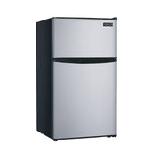 Thomson TFR834 17.83 in. 3.2 cu. ft. 2-Door Mini Refrigerator in Stainless Steel