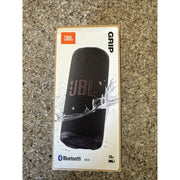 JBL JBLGRIPBLKAM Grip Portable Bluetooth Speaker, Waterproof IP68, Ambient Light, 14-Hour Battery, Black