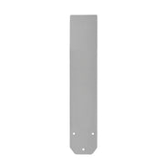 Fanimation Levon Custom Ceiling Fan Blades, Set of 8, 52 Inch, Brushed Nickel, Damp Rated, BPW7914BN