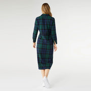 Coco + Carmen Women's Harris Maxi Dress, Classic Black Watch Plaid, Maxi Length, Comfortable Fabric