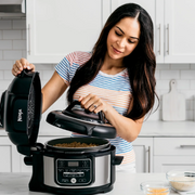 Ninja FD101 Ninja Foodi Programmable 10-in-1 5qt Pressure Cooker and Air Fryer with TenderCrisp Technology, Stainless Steel