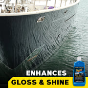 Meguiar's Boat/RV Polish and Gloss Enhancer, 16 oz Liquid, High Gloss, 39835