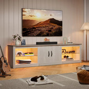 Bestier USWM01-T108I-WSW LED TV Stand for TVs up to 75