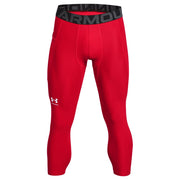 Under Armour Heat Gear Armour Three-Quarter Leggings - Red/White - M