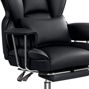 CoolHut KD-918-W-Black Office Ergonomic Desk Chair, Black