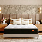 Sweetnight Twilighty 10-Inch Medium Firm Hybrid Mattress, Gel-Infused Memory Foam, Pillowtop, Queen Size