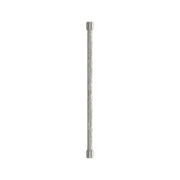 Signature Hardware Lazzara Hammered Appliance Pull, Polished Nickel, 18 Inch Center to Center, Zinc, SH553207PN