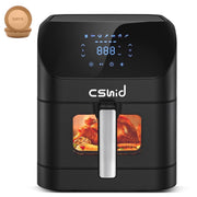 Cshidworld 7.5QT Smart Air Fryer with View Window