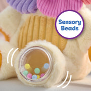 Playskool Sensory Pal Lion Plush Interactive Stuffed Animal with Motion, Silicone Teething Accents, Built-in Rattle, 14 Inch