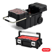 Keter Masterloader Rolling ToolBox with 18in Cantilever Organizer - Heavy Duty