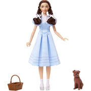 Mattel Wicked For Good Dorothy Gale Doll with Removable Outfit, Basket, and Toto, 11 Points of Articulation, Multicolor